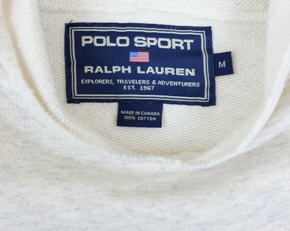 Vintage 90's POLO SPORT by Ralph Lauren Light Hea… - image 3