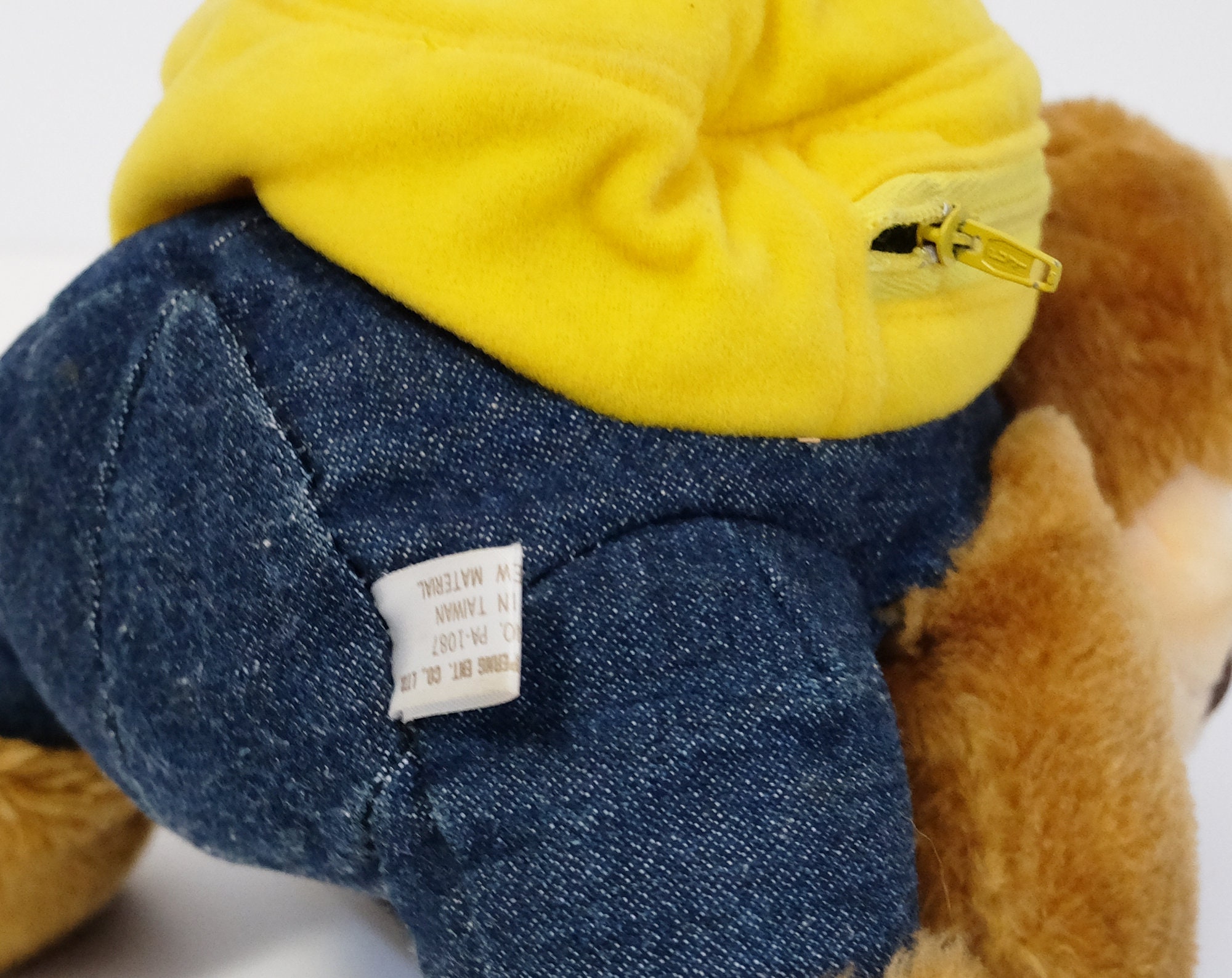 Vintage Super Cute Teddy Bear Wearing A Backpack Cross Body Vintage Super Cute Teddy Bear Wearing A Backpack Cross Body