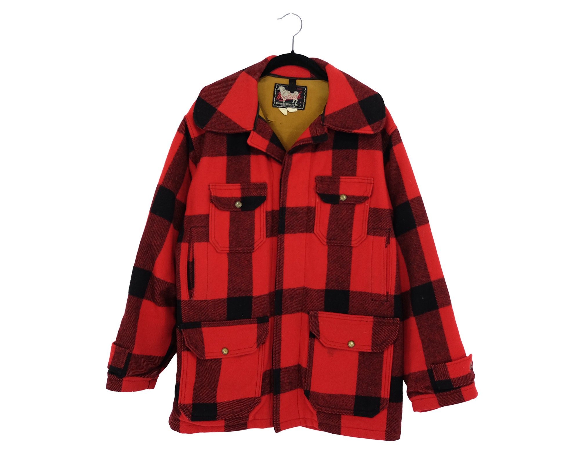Vintage Woolrich Buffalo Heritage Plaid 