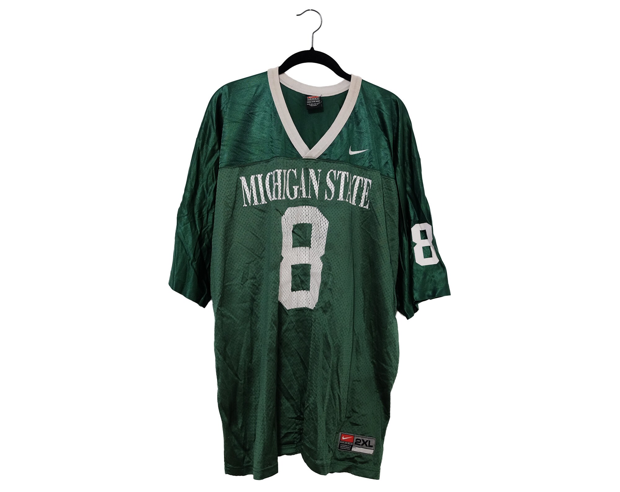 Vintage Michigan State 8 Kirk Cousins Msu Football 90 S Etsy Vintage Michigan State 8 Kirk Cousins Msu Football 90 S Etsy