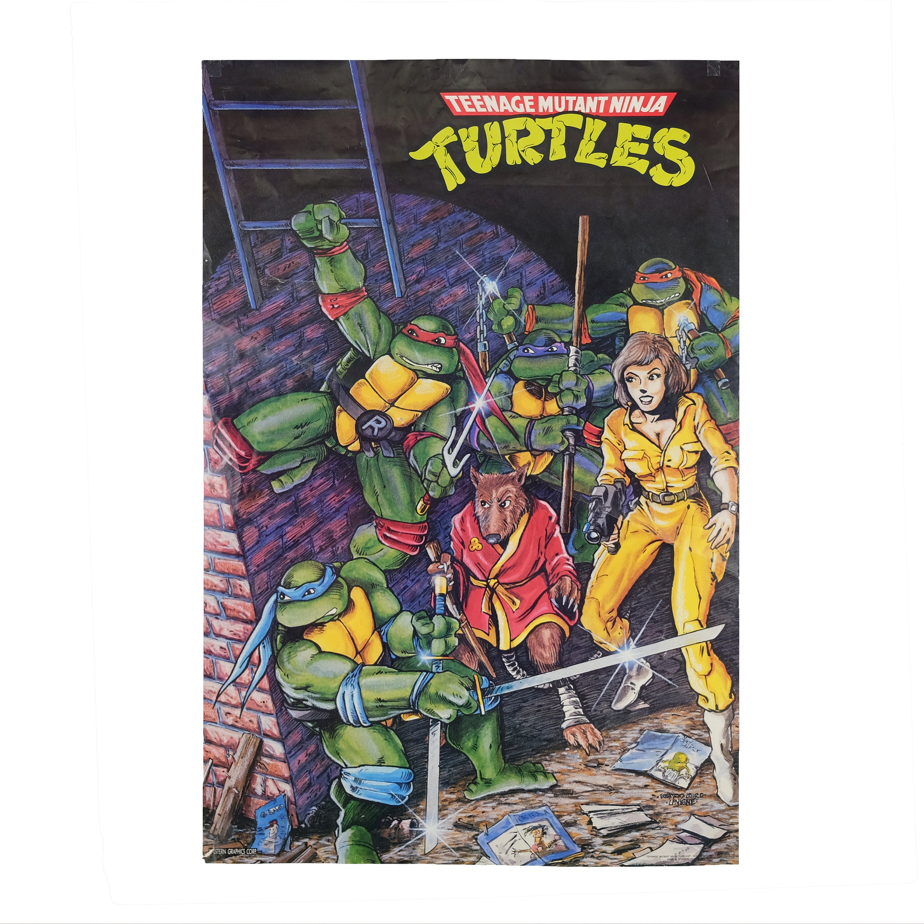 アーティスト「TIDE」と「Teenage Mutant Ninja Turtles」の