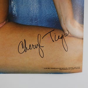 Vintage Cheryl Tiegs Original Iconic 1978 Pro Art Bikini Swimsuit