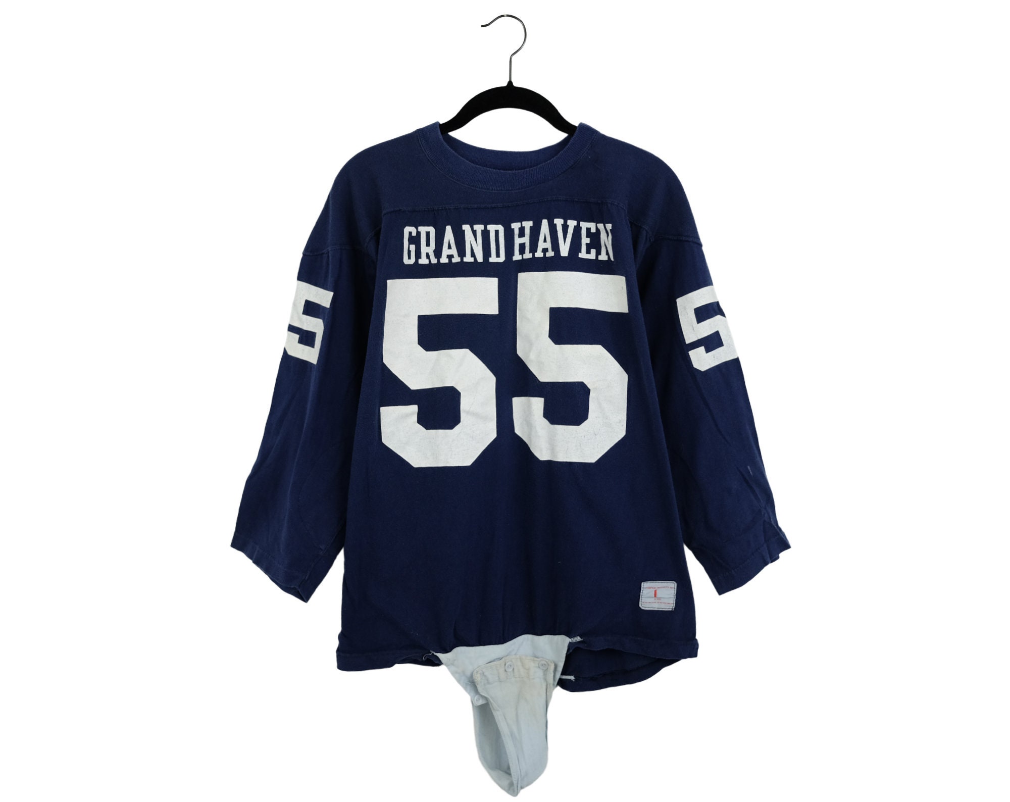 Vintage 60's Champion Products Inc. Grand Haven #55 Navy Vintage 60's Champion Products Inc. Grand Haven #55 Navy