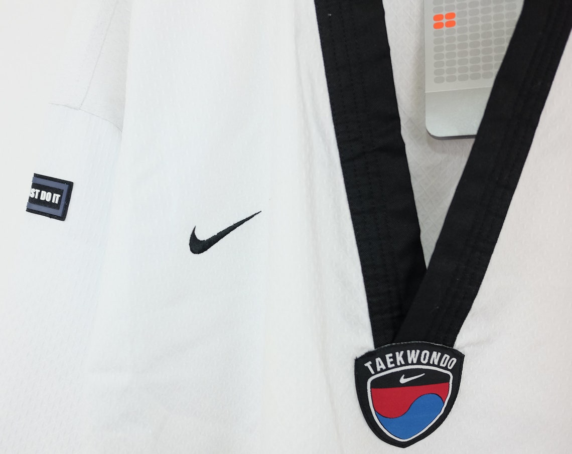 Vintage Nike Tae Kwon Do White & Black Trim Karate Gi - Etsy