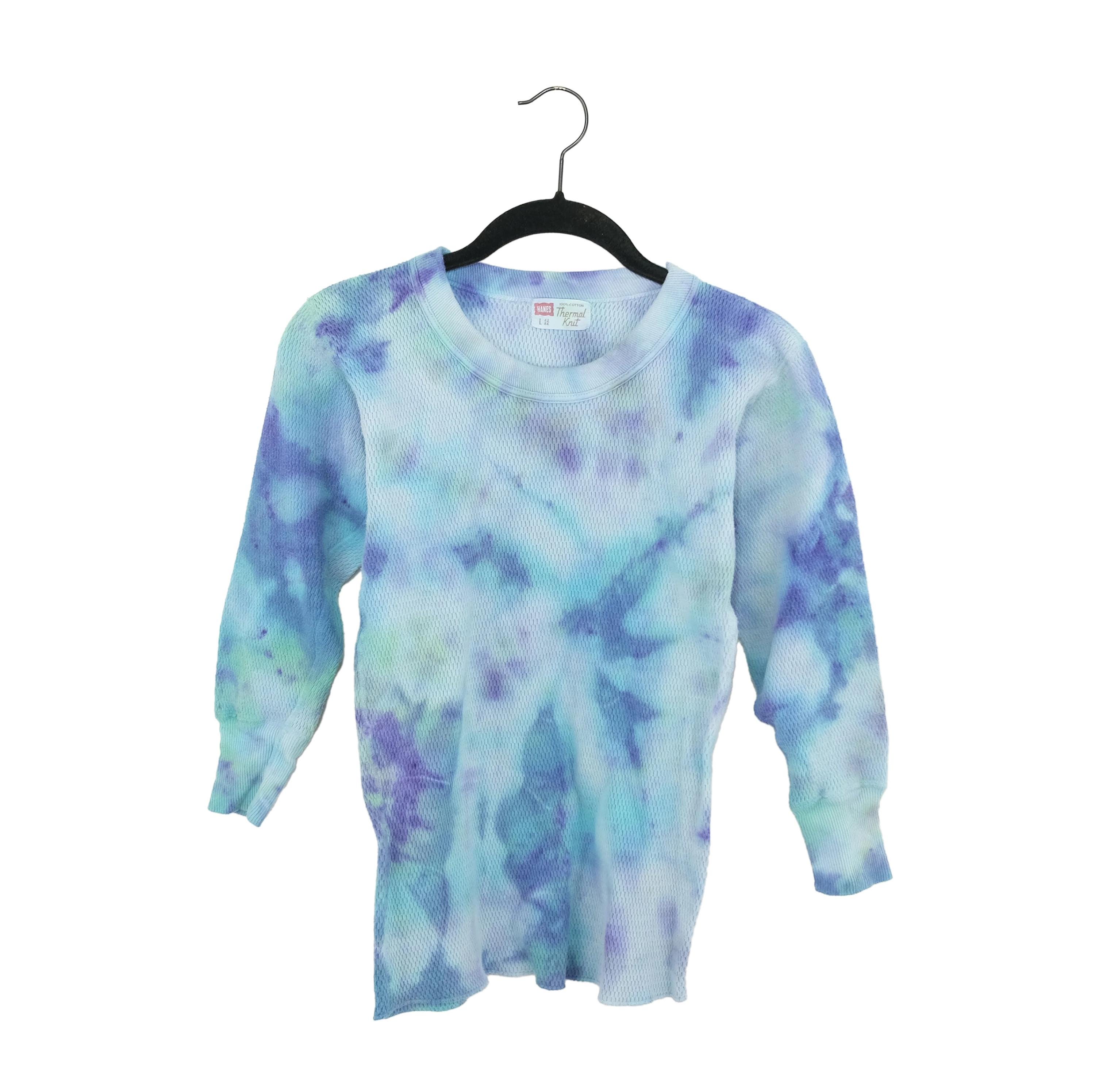 トップス UNUSED tie dye thermal Tie Dye Thermal - Etsy