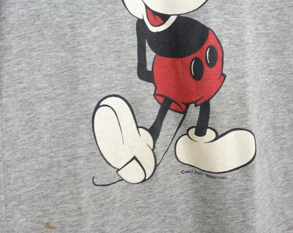 Vintage 80's Classic Mickey Mouse Cartoon Iconic … - image 4