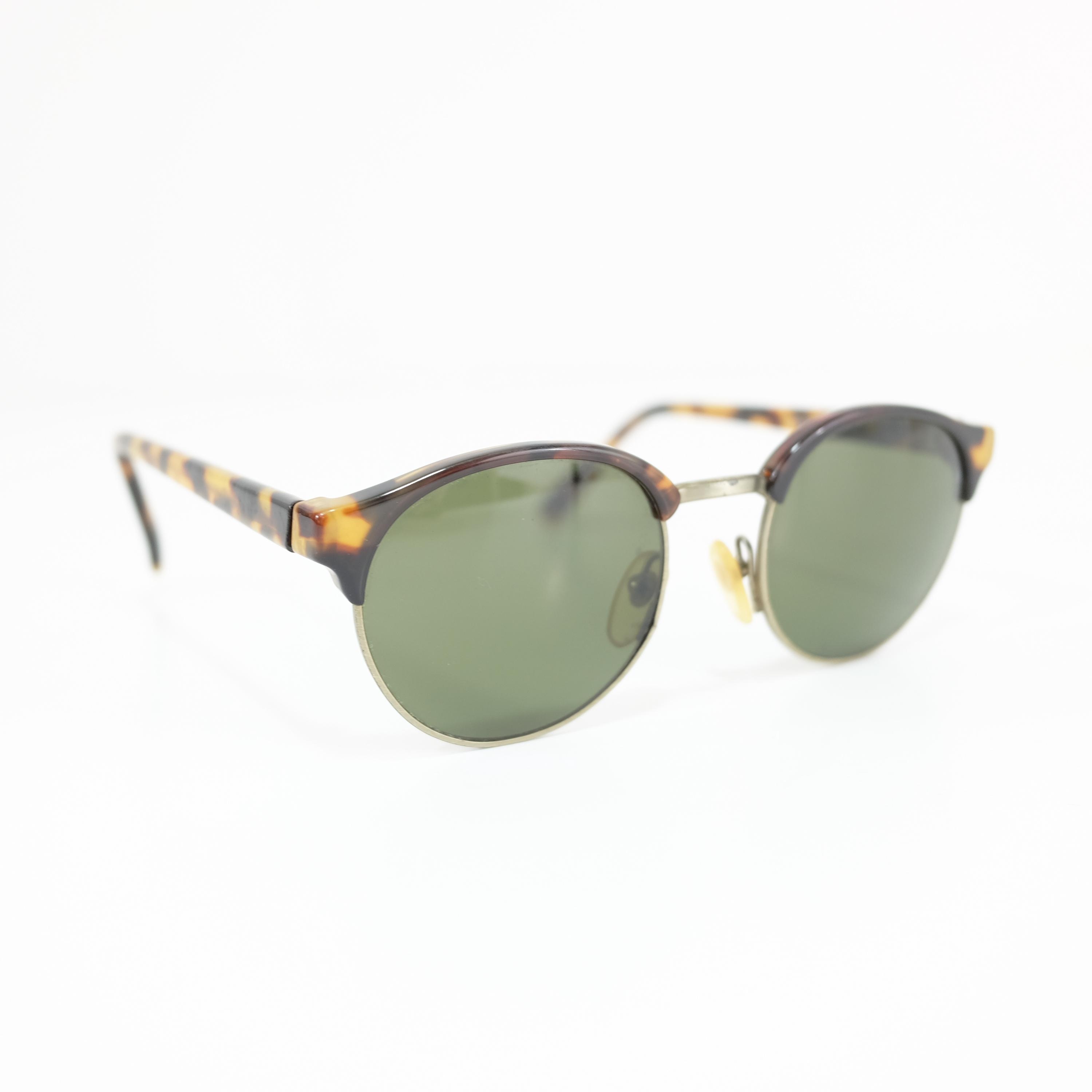 Vintage 90's Polo by Ralph Lauren Tortoise Shell Sunglasses Frames 140 716/S EG8, Made in Italy