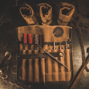 Firearms Brush & Pick Tool Roll Up Kit