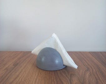 Handmade Concrete Napkin Holder: Modern Minimalist Table Decor