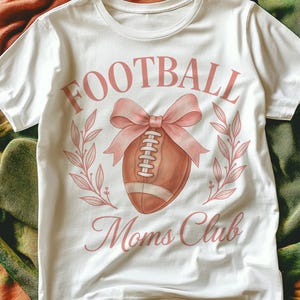 Coquette Football Mom PNG | Social Club PNG | Football PNG | Trendy Game Day Png | Fall Football Png | Football Season | Sports Png Download