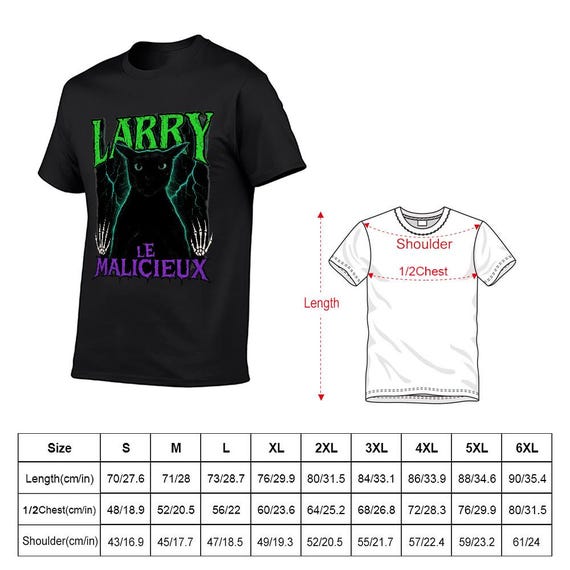 Débardeur 'Larry Le Malicieux' - Motif Chat Meme Lakaka Brainrot, Noir Et Rose - Coupe Classique, Léger, Pour Fans D'humour Internet