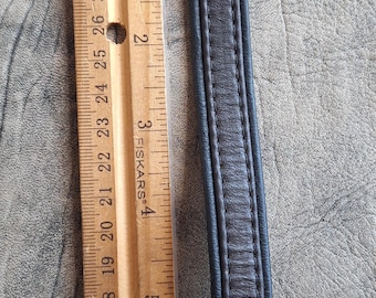 Leather Cuff Bracelet Dark Brown Small  LAZ
