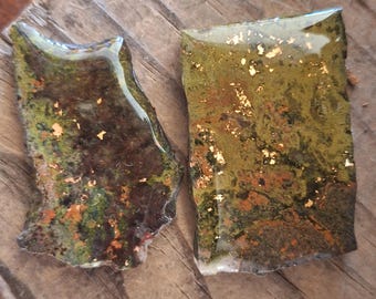 2 Michigan Native Copper Mini Slabs  MNC3