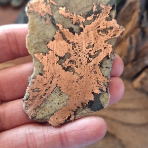 Slab of Michigan Native Copper  MNC5