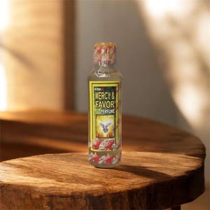 Perfume Misericordia y Favor – Fragancia espiritual para gracia, paz y bendiciones divinas.