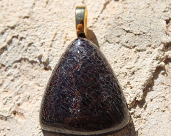 Dinosaur Bone Crystal Pendant Necklace
