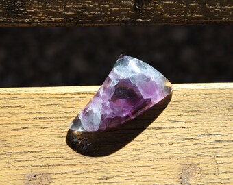 Fluorite Crystal Cab