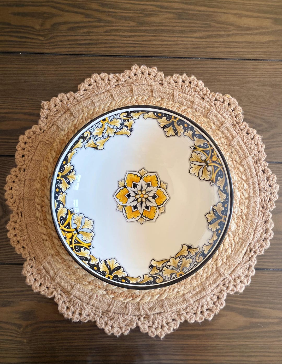 Pascal G. G. Ravello Italy Ceramic Serving Decorative Bowl - Etsy
