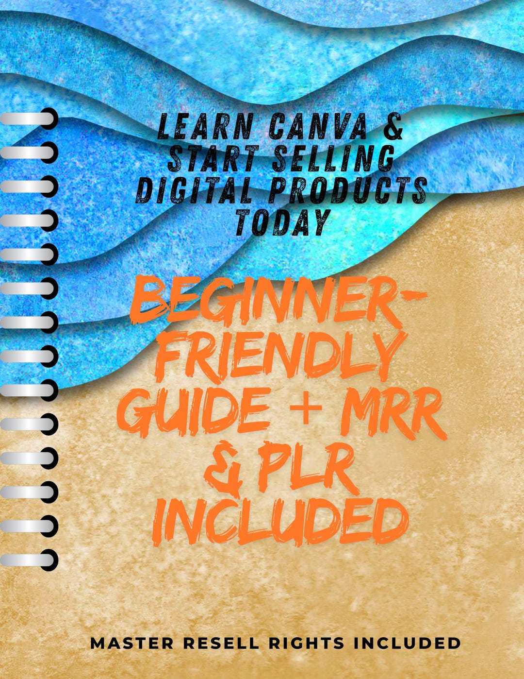 Editable Canva Guide MRR + PLR | Beginner Digital Product With Resale ...