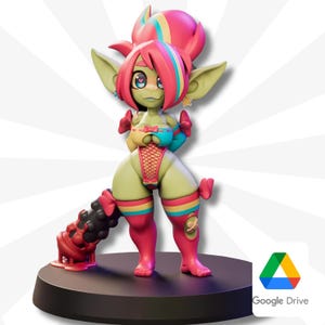 Miniature SFW + NSFW High-quality uncut Stl - 3D Digital Printing - Stl File for 3D Printers and Resin
