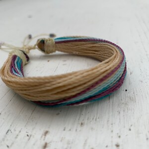 Blue and Purple Skies Blessing Bracelet by Hypknotica