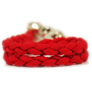18 inch - Custom Made to Order ParaCord Dog Leash