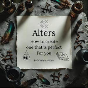 Alters - A guide to create a magical alter in your sacred space - instant digital download