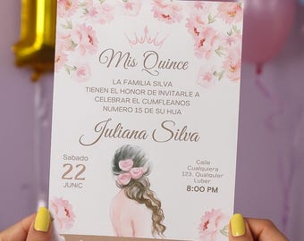 Quinceanera Einladung