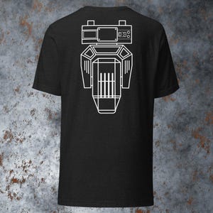 Moving Head Stage Light T-Shirt – Lighting Tech Line Art for Theater & Concert Crew