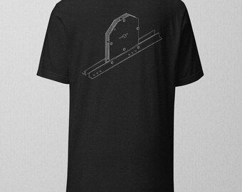 Loft Block Rigging Diagram Shirt – Theatre Fly System Tee for Stagehands