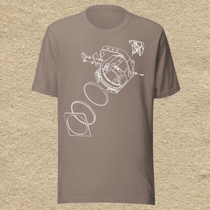 Exploded View PAR Spotlight T-Shirt – Technical Stage Lighting Graphic Tee