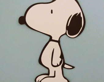 Charlie Brown Inspired Snoopy Die Cut Scrapbook Embellishment