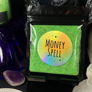 Money Spell Bath Salts Small Size