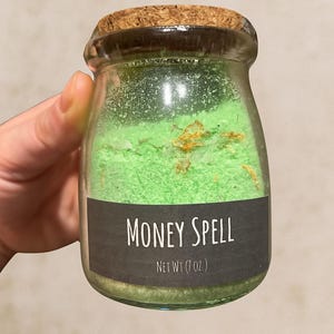 Money Spell Bath Salts Regular Size