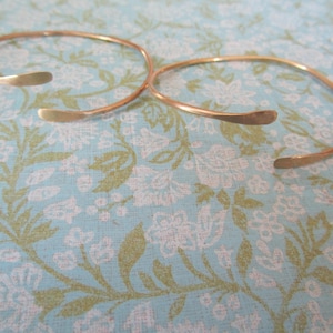Hand Forged West Indian Brass Bangle bracelets.