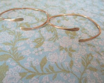 Hand Forged West Indian Brass Bangle bracelets.