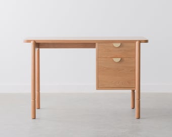 Sawyer Desk - Solid Wood - Two Drawers