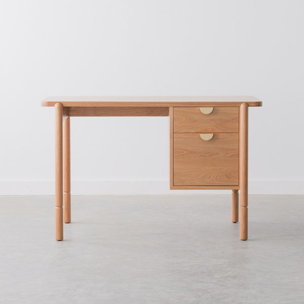 Sawyer Desk - Solid Wood - Two Drawers