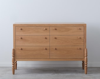 Cómoda Witmer - Madera maciza - Otras maderas disponibles