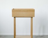 White Oak Indoor Planter