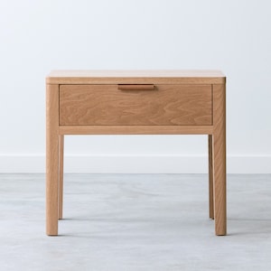 Avers Side Table - Solid Wood