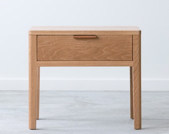 Avers Side Table - Solid Wood