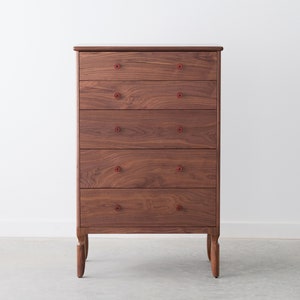 Condesa Tallboy Dresser Solid Wood Available in other woods image 1