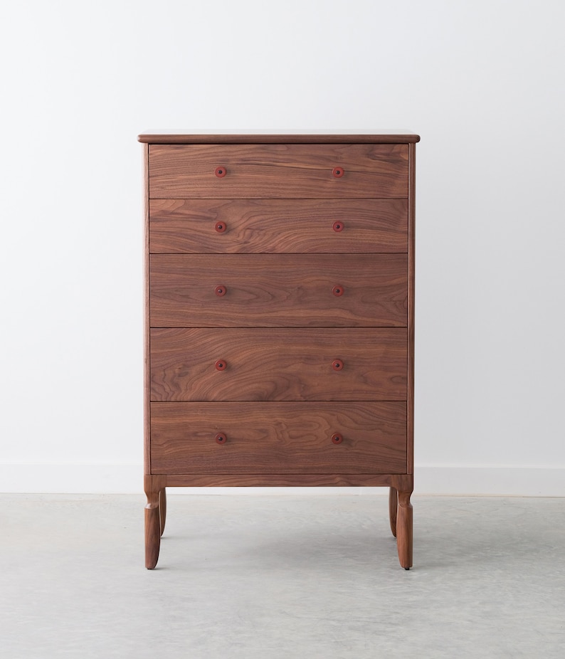 Condesa Tallboy Dresser Solid Wood Available in other woods image 1