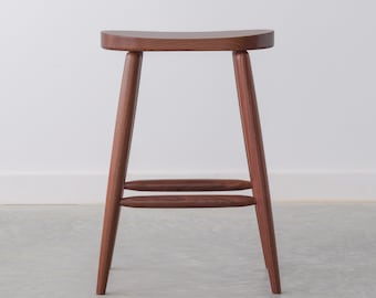 Taburete Henry - Taburete de mostrador - Madera maciza