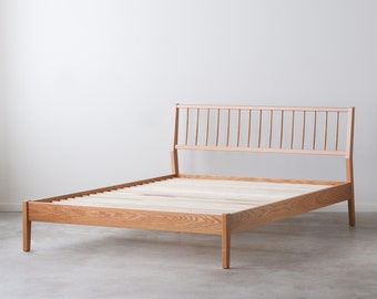 Windsor Bed - Slanted Headboard - Available in other woods