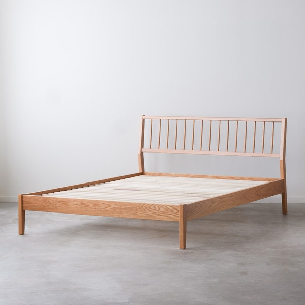 Windsor Bed - Slanted Headboard - Available in other woods