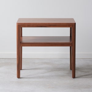 Avers End Table - Solid Wood