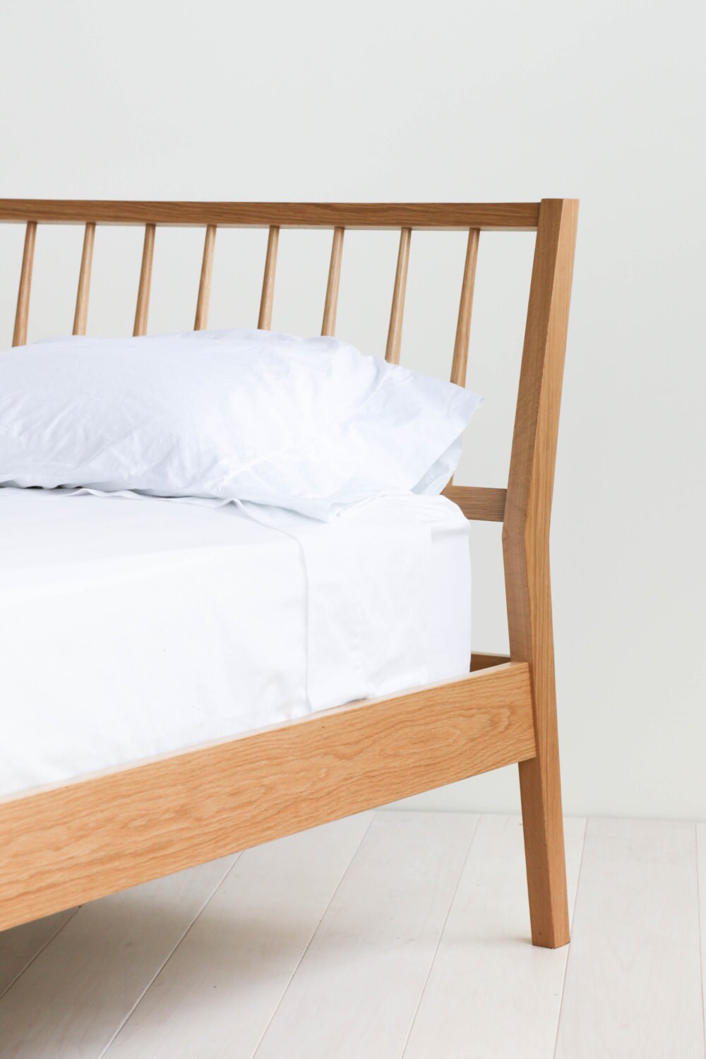 Windsor Bed Slanted Headboard Available in Other Woods Etsy Australia