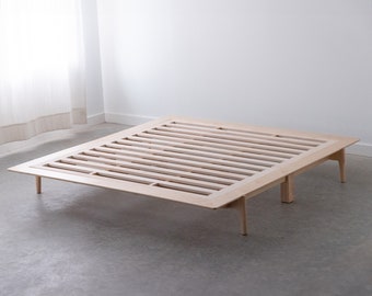 Solid Wood Platform Bed Frame - Available in other woods